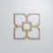 Ekena Millwork Small Olivia Decorative Fretwork Wood Wall Panels, Red Oak, 11 3/8"W x 11 3/8"H x 3/8"T WALW12X12X0375OLVRO - alternate 6